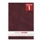Dark Red Suede 27x39 Uncut Mat Board - Blank Sheets, No Opening